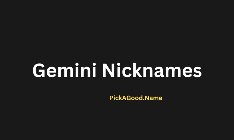 Gemini Nicknames