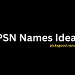 PSN Names Ideas