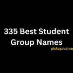 335 Best Student Group Names